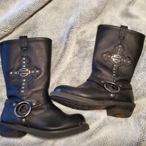 Harley davidson riding boots